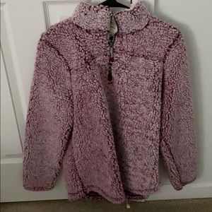 Plush pullover